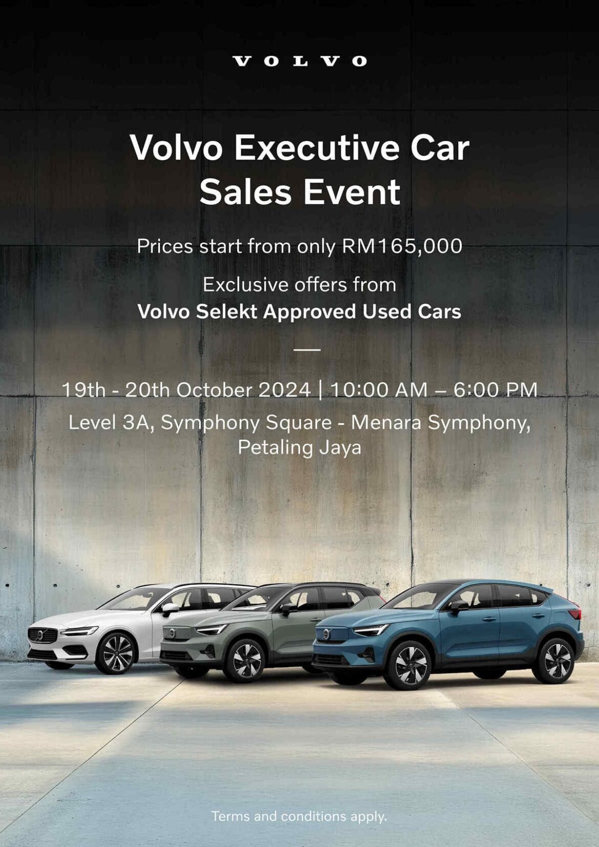 Poster – Volvo Car Executive Sales